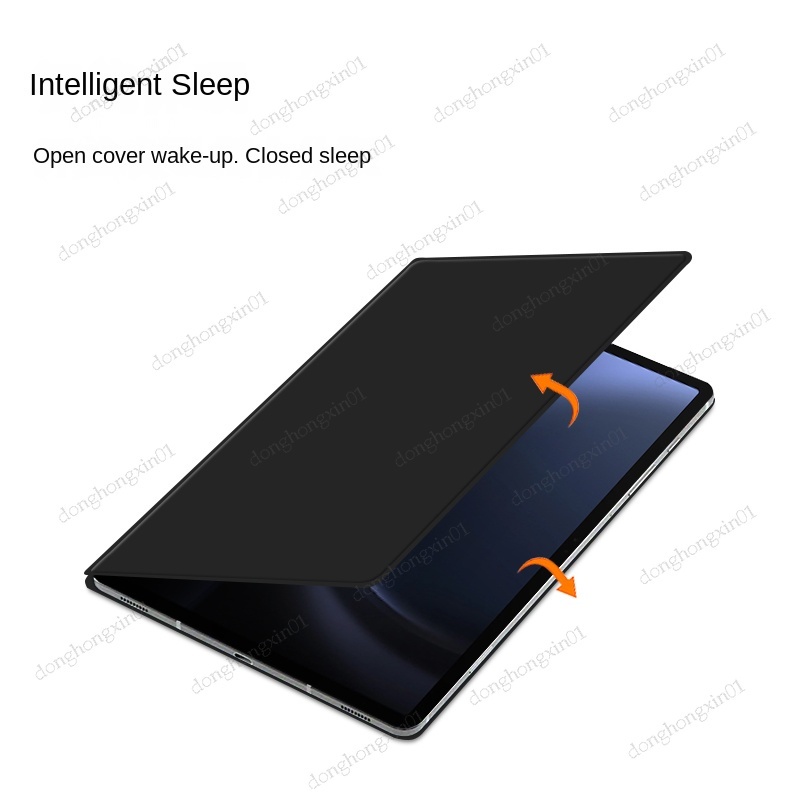 Ốp Bao Da Máy Tính Bảng Có Ngăn Đựng Bút Cảm Ứng Cho samsung galaxy tab s9 fe s9 plus s7 fe s8 plus tab s7 s8 s9 11 inch