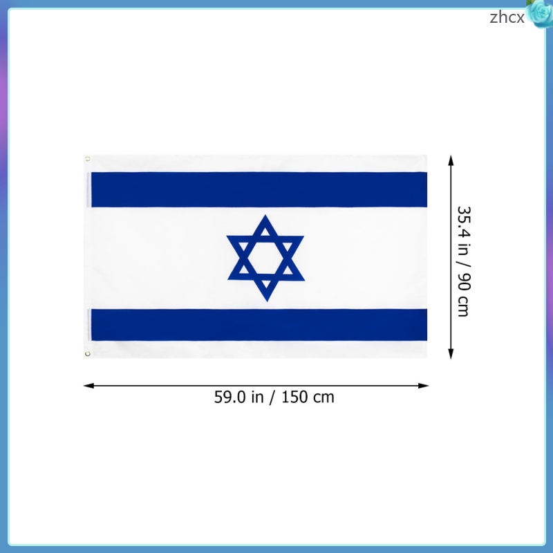Cờ israel Treo Trang Trí Phong Cách Thể Thao zhihuicx