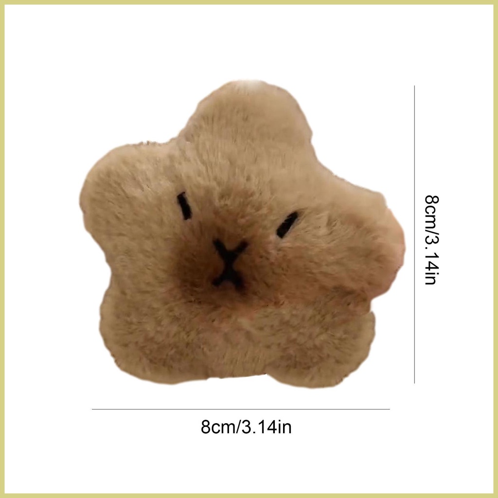 Móc Khóa Hình Ngôi Sao Nhồi Bông pp Thoải Mái Thời Trang Mới Lạ Dành Cho Học Sinh Nữ aseavn aseavn