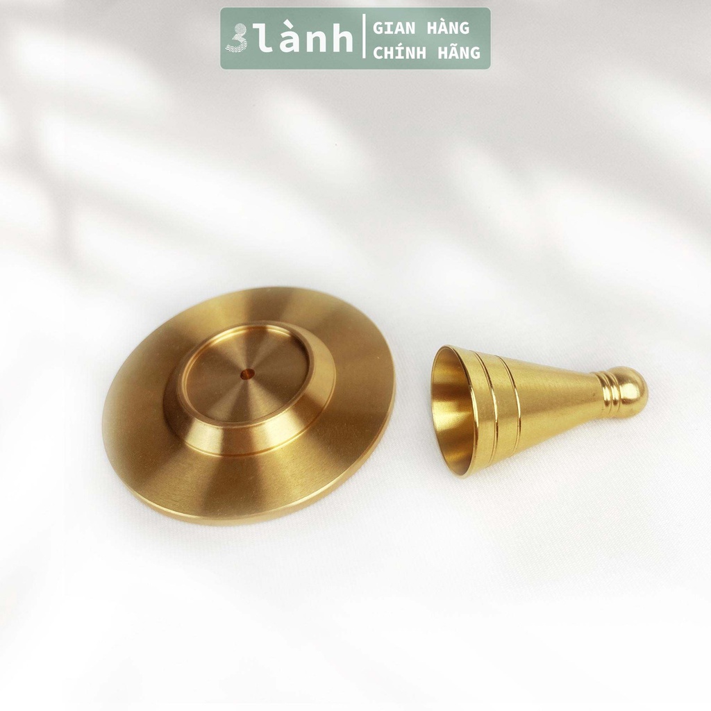 Khuôn Tạo Hình Trầm Nụ Hình Chóp ĐồngNguyên Chất Tạo Khối Hình Chóp Dễ Dàng Xông Trầm Thư Giãn 3 Lành Quà 12.12