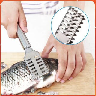 Dụng cụ đánh vảy cá, cạo vảy cá bằng thép không gỉ _gd888