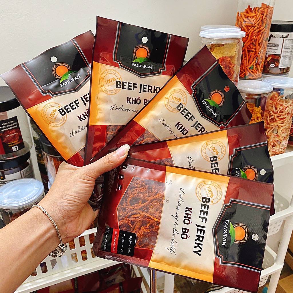 Thịt bò khô sợi Thanh Huyền 125g loại ngon đặc biệt