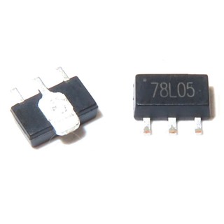 Chip điều chỉnh điện áp linh kiện điện tử 78l05 chip ic sot-89 pack 7805