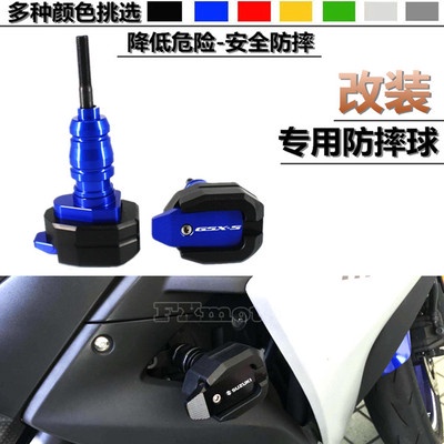 Dành Cho SUZUKI GSX-S750 GSX-S1000 GSX S750 S1000 GSXS Xe Máy Rơi Khung Bảo Vệ Thanh Trượt Fairing B