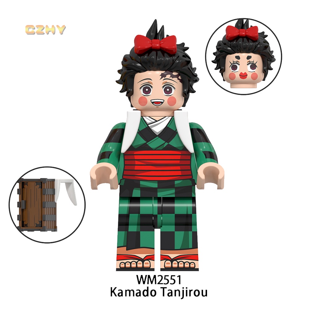Mô Hình Nhân Vật anime zenitsu inosuke tanjirou kouzou muzan kanae sakonji mini Cho Bé wm6162