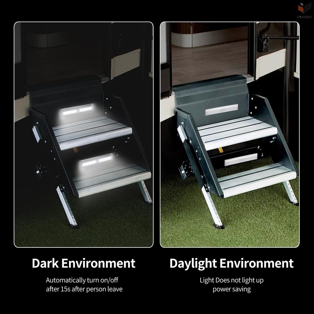 Aumotop Motion Sensor LED Lights Wireless Night Lights Battery Operated Magnetic Light Strips Kitchen Stairs Hallway