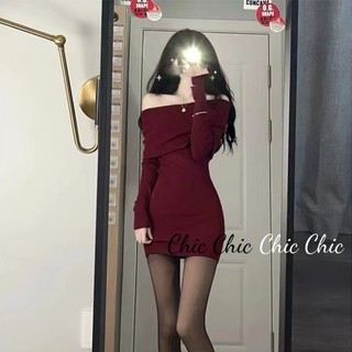 Chic Chic váy nữ Đầm Body Cho thời váy Đơn giản Comfortable Phong cách phổ biến WLQ23B0FJY 45Z231109