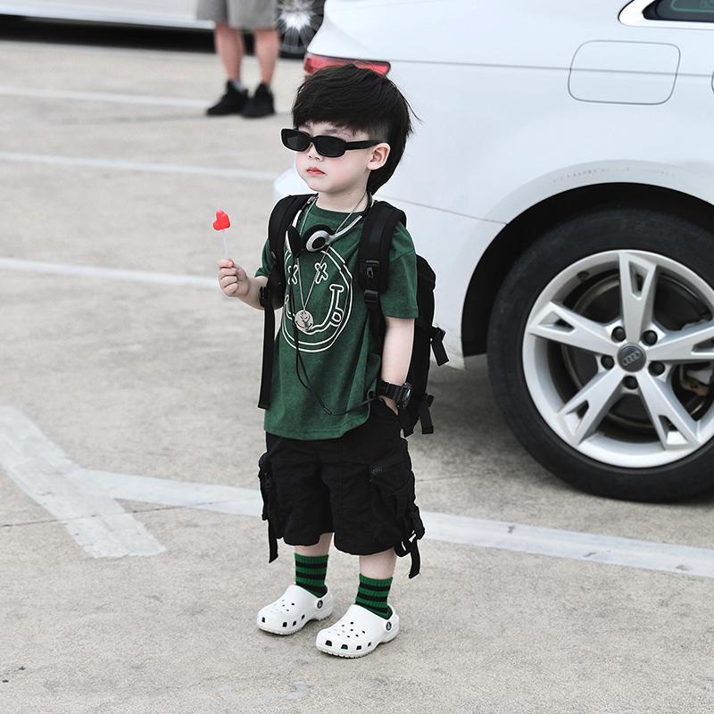 Quần Short Thời Trang Hàn Quốc Năng Động Cho Bé Trai