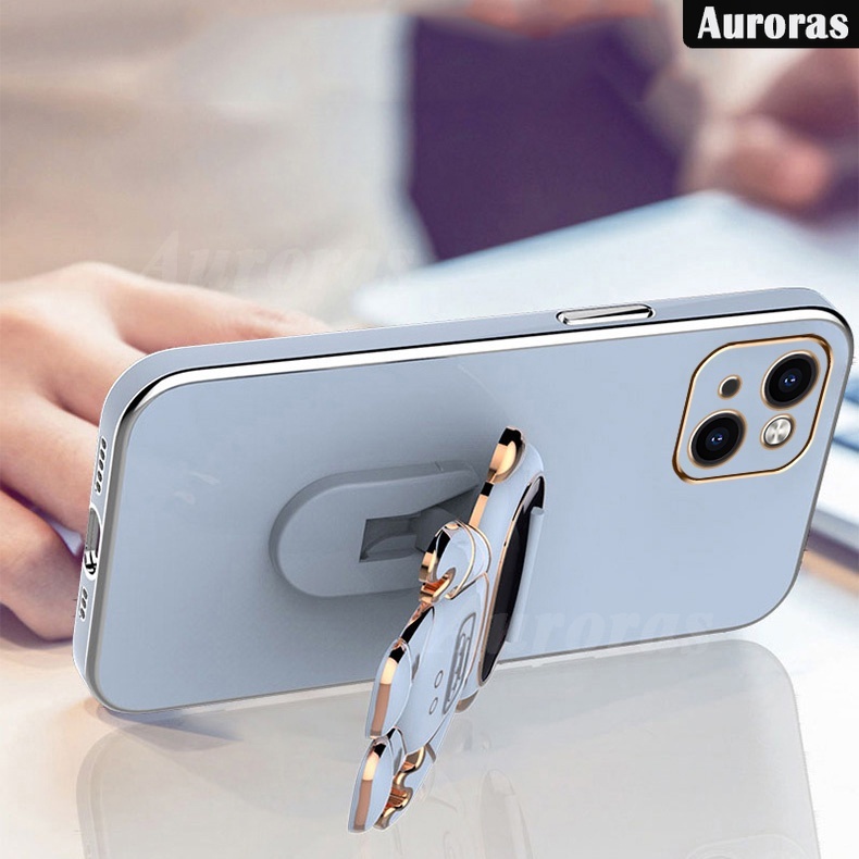 Ôp Điện Thoại Dẻo Họa Tiết Phi Hành Gia Kèm Giá Đỡ Chống Rơi Cho samsung galaxy m54 m34 m14 galaxy m54 m34 m14 Ốp