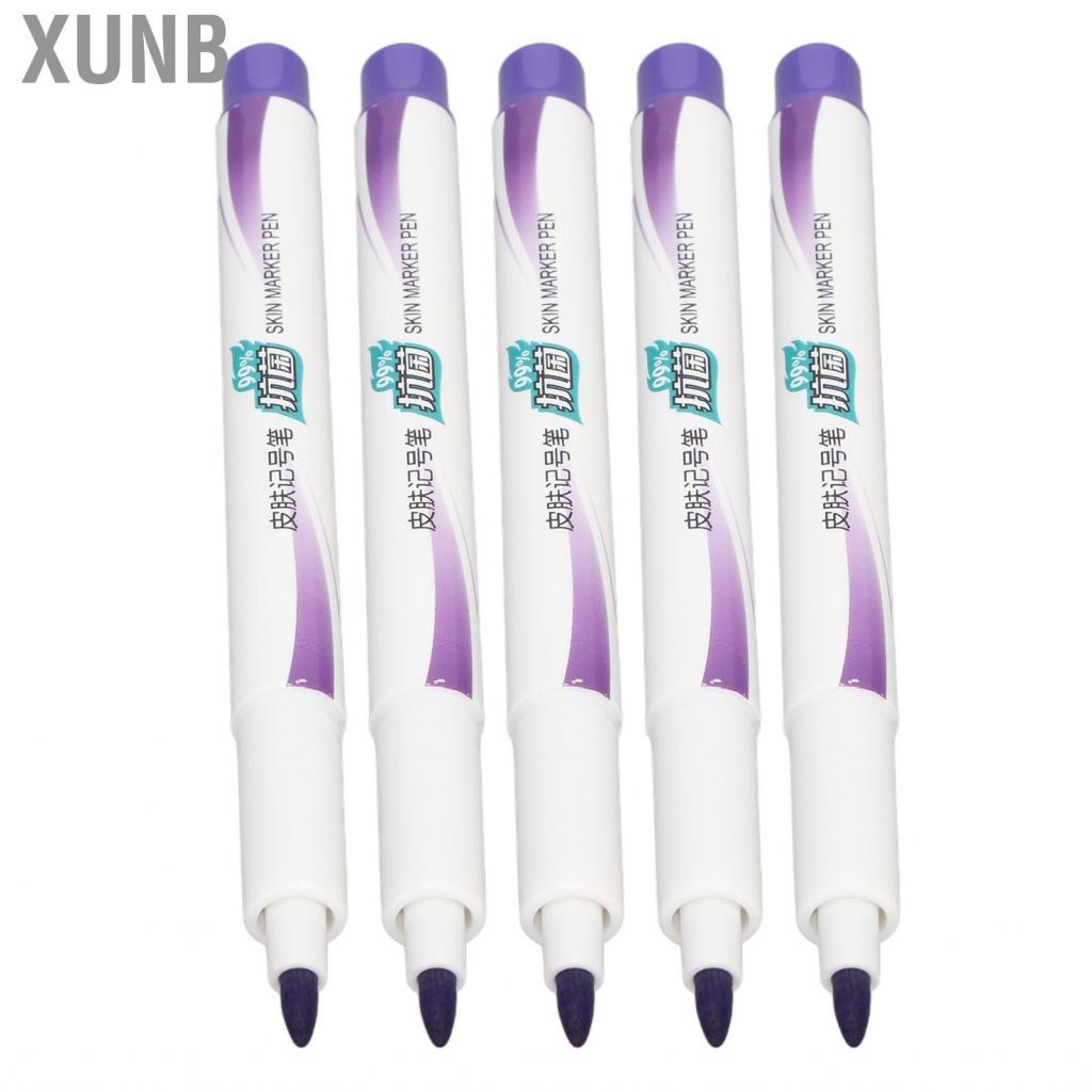 Xunb 5 Set Tattoo Marker Pen Ruler Washable Positioning  Microblading Eye GDT