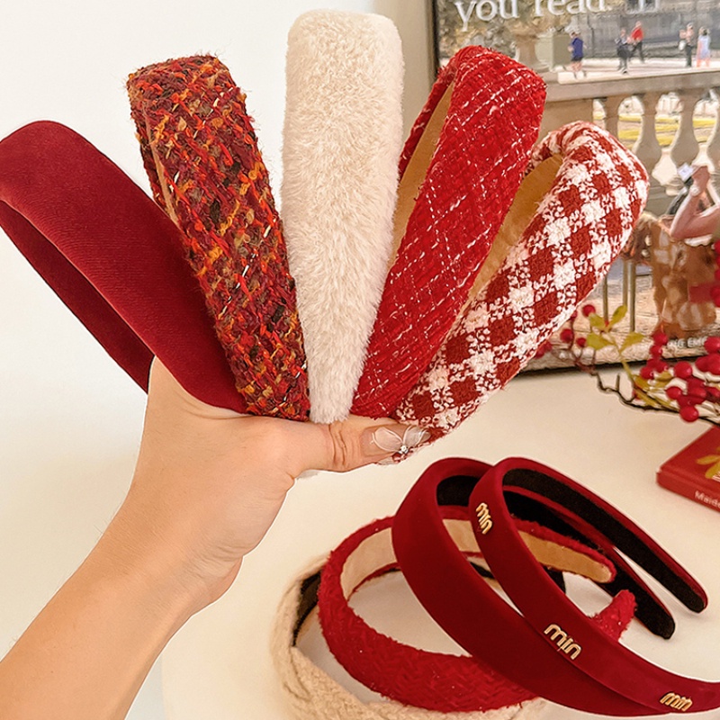 Băng Đô Nhung Lông Thời Trang Mùa Thu Đông Hàn Quốc