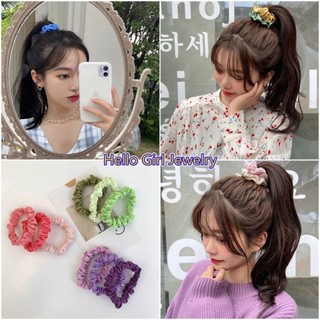 Set 3 Dây Buộc Tóc Co Giãn Thời Trang vintage