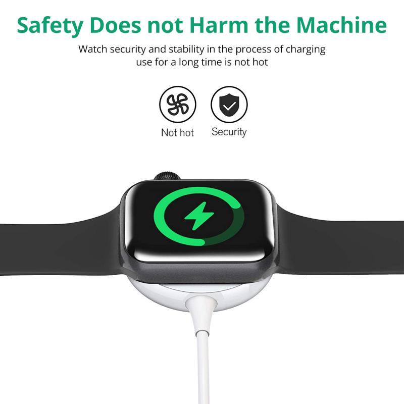 Bộ sạc nhanh không dây ANKNDO PD từ tính thích hợp cho i  7 SE 6 5 4 3 2 Series 45/44/42/41/40mm USB Type-C