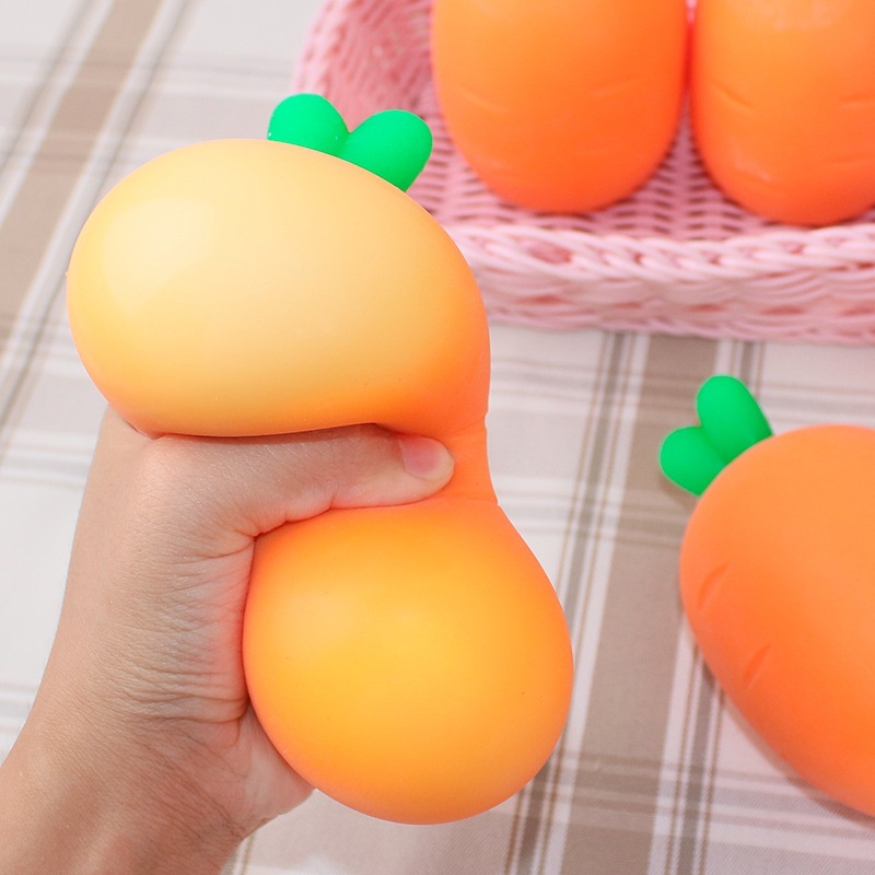 Củ Cà Rốt Đồ Chơi Dễ Thương Sáng Tạo Cho Trẻ Em Và Người Lớn
