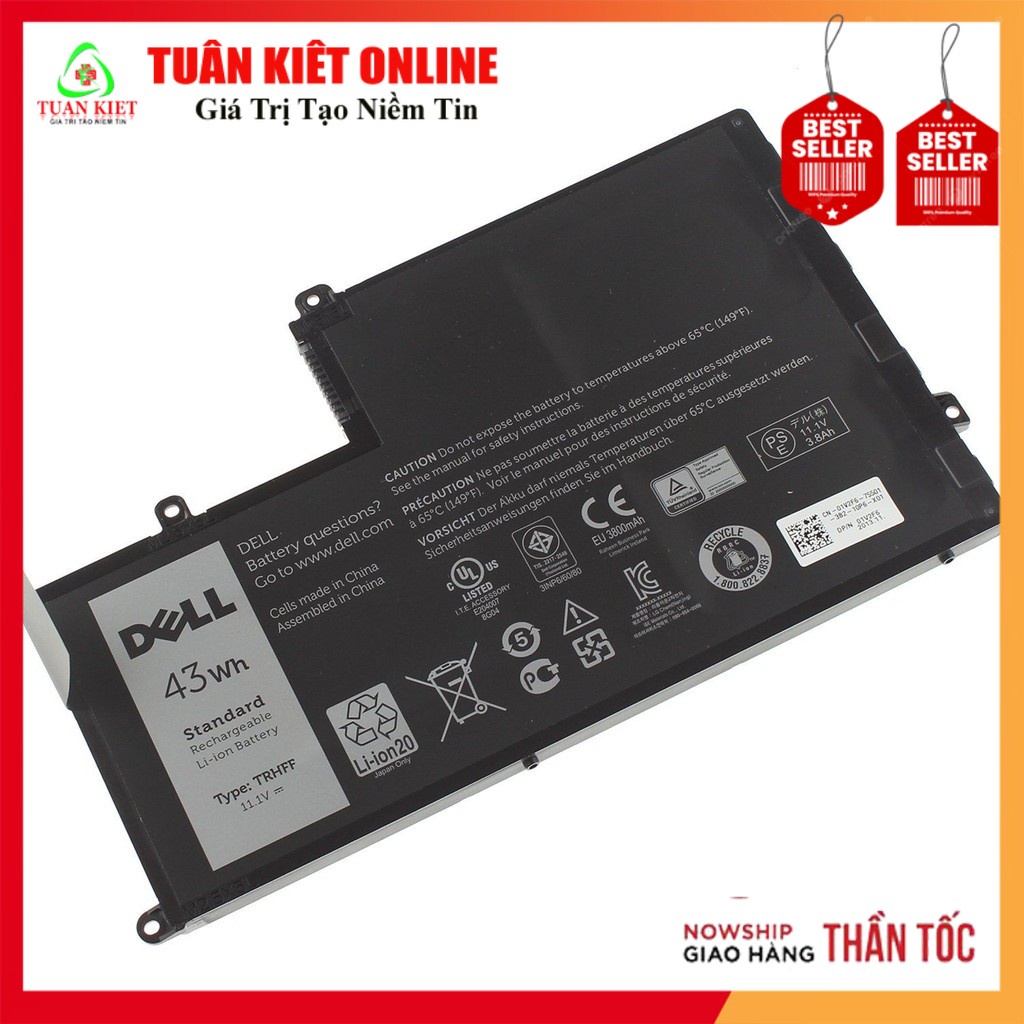 Pin Laptop Dell LATITUDE 3450 3550 P39F TRHFF 3800mah 3 Cell