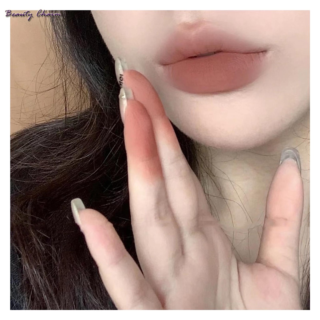 Mờ / matte Son Kem Màu Nhung Lì Dưỡng Ẩm Che Phủ Toàn Diện