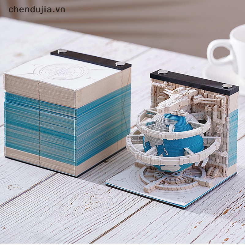 Bộ Lịch Để Bàn 2024 Ghi Chú diy 3d Độc Đáo