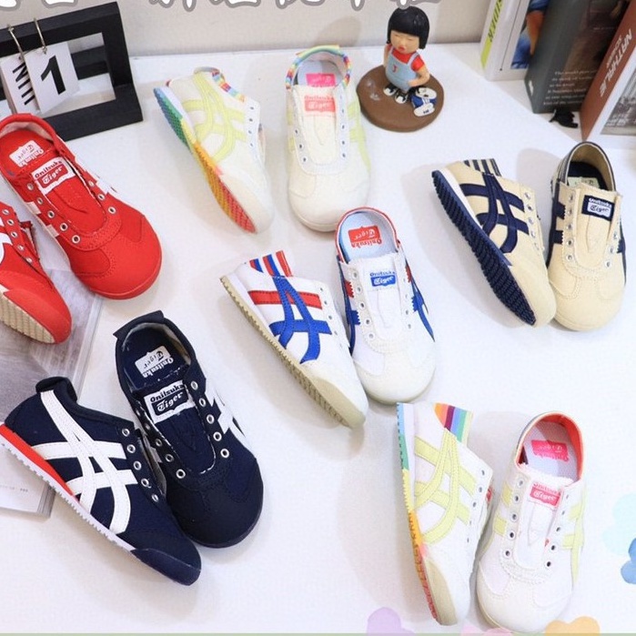 Giày Thể Thao daigou asics onitsuka tiger Phong Cách Hàn Quốc Cho Bé