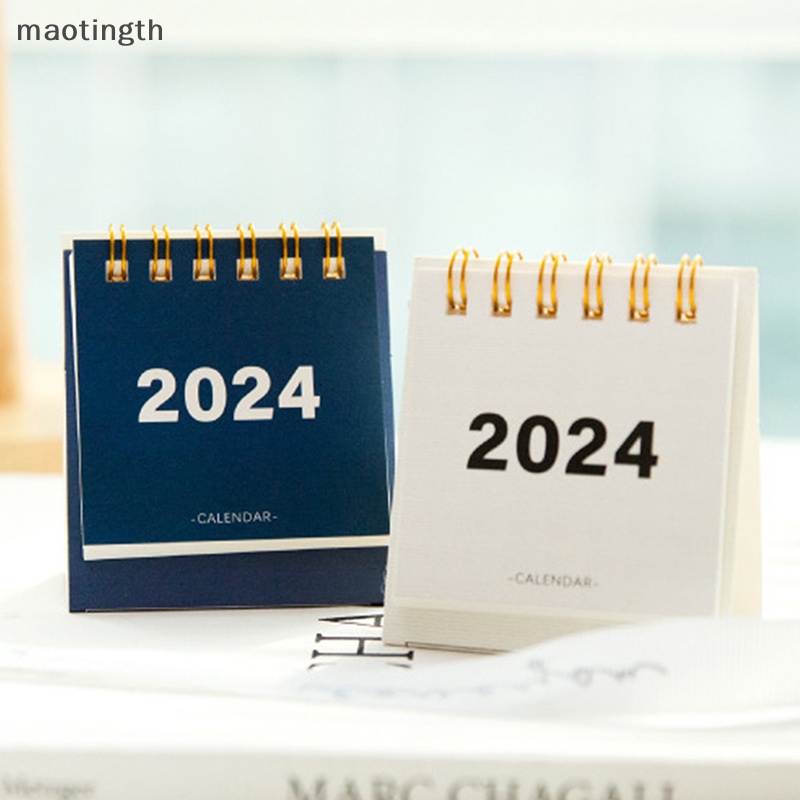 # N Lịch Để Bàn mini # 2024 Thiết Kế Đơn Giản Dễ Thương Dùng Trong Văn Phòng