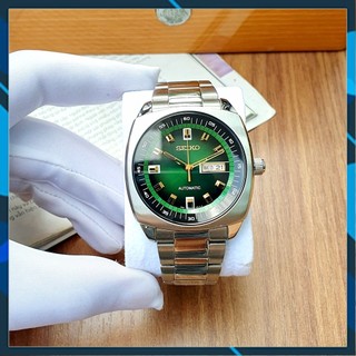 Đồng hồ chính hãng nam seiko recraft automatic green dial snkm97- máy cơ tự động - kính cứng new