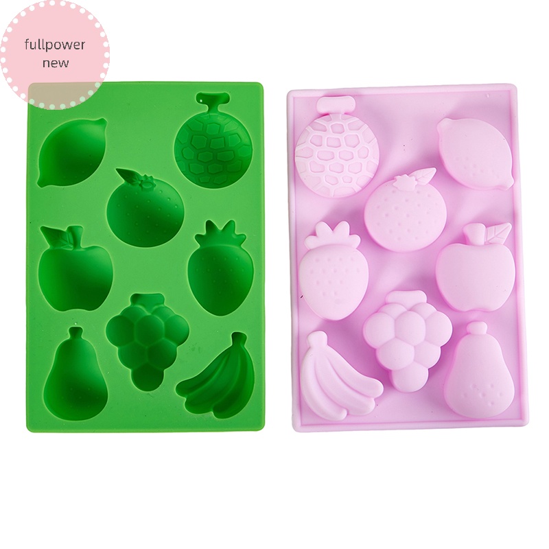 Toàn Bộ Khuôn Silicon Họa Tiết Trái Cây Hoạt Hình 3d Dùng Để Trang Trí Bánh vn