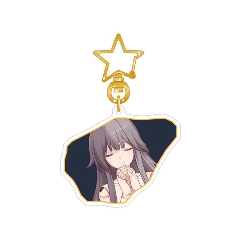 Móc khoá Honkai Star Rail Anime KeyChain Jing Yuan Sampo Kafka Himeko Phụ Kiện Trang Trí Túi xách Balo