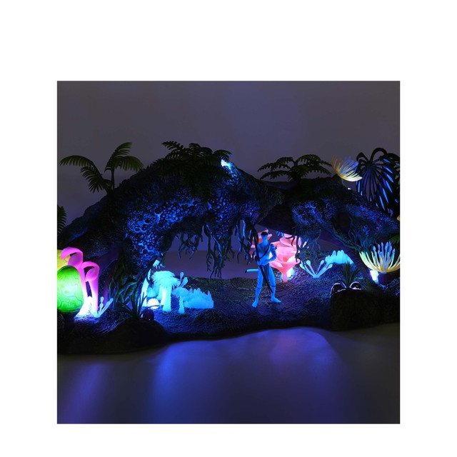 Mô hình McFarlane 🌊 Avatar World of Pandora 3.5 inches 🌊 Avatar 1 - Omatikaya Rainforest w/Jake Sully