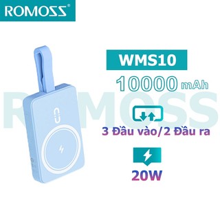 Pin sạc dự phòng 10000mah romoss wms10 powerbank
