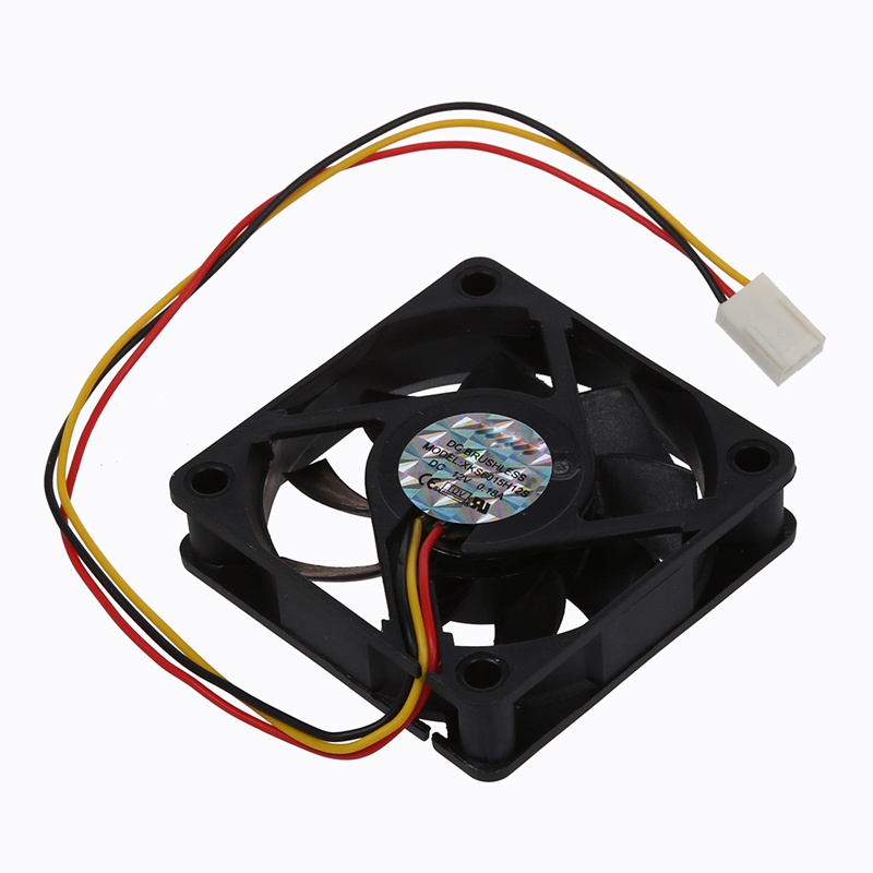 Quạt Tản Nhiệt Cho Máy Tính 60 x 60Mm Đen