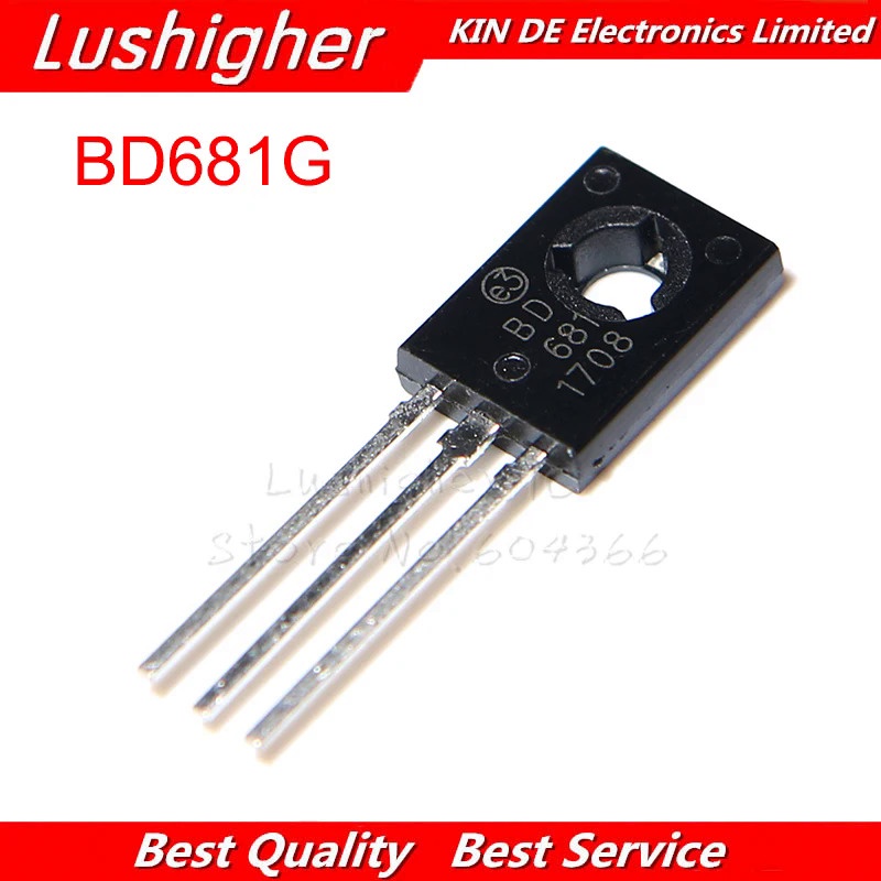 20 Miếng BD681 đến 126 BD681G đến -126 NPN 100V 4A