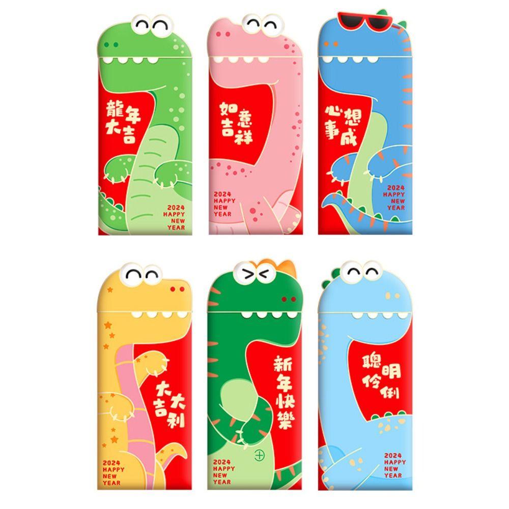 Bao Lì Xì Năm Mới 2024 Họa Tiết Rồng May Mắn