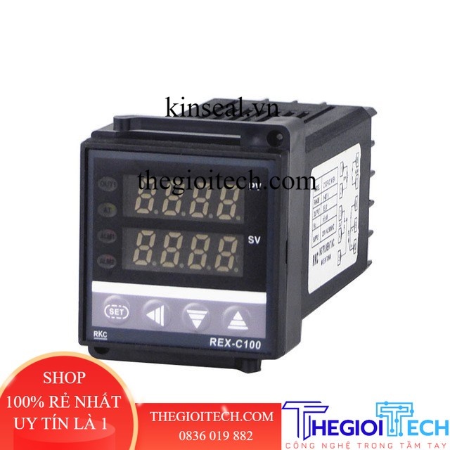 Đồng hồ nhiệt độ RKC REX-C100 (Output Relay)