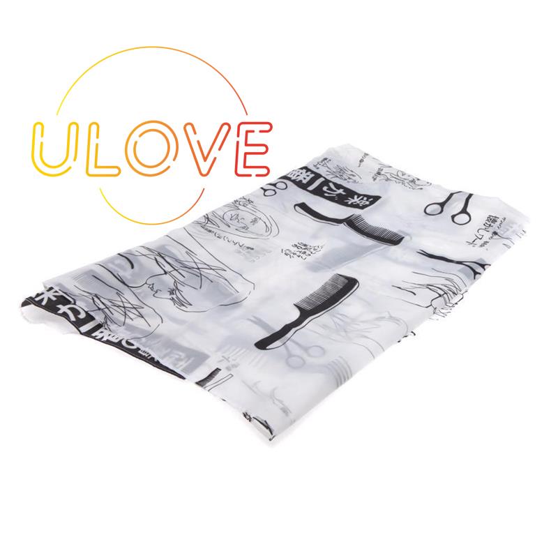 Áo Choàng Cắt Tóc Màu Đen Dành Cho Người Lớn