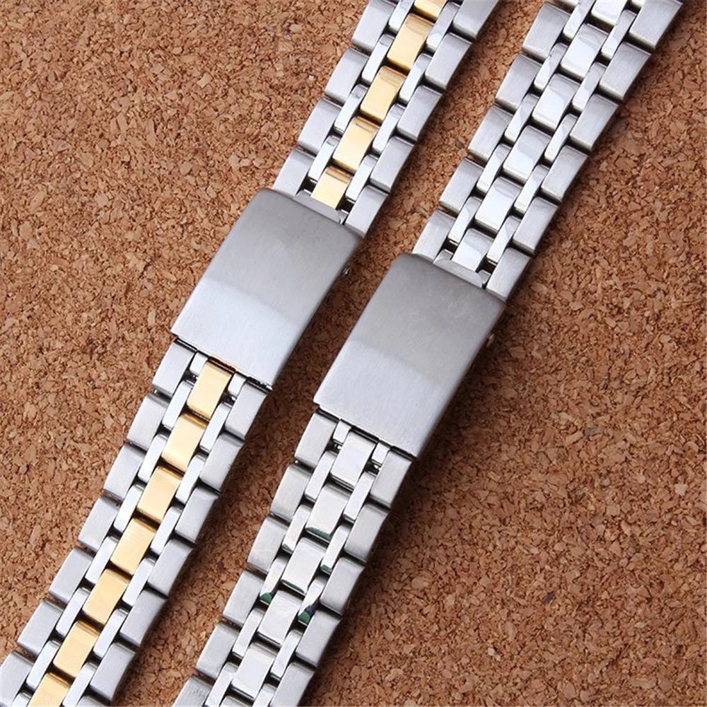 Dây Đeo Tay Bằng Thép Không Gỉ 13mm 17mm 19mm 20mm Cho Đồng Hồ Thông Minh