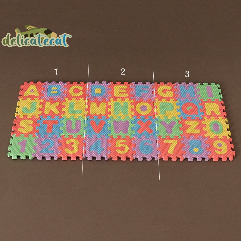 Set 36 Thảm Lót Sàn Nhà Búp Bê Bằng eva Trang Trí Nhà Búp Bê