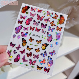 Nhãn dán trang trí móng tay bằng laser 3d siêu mỏng