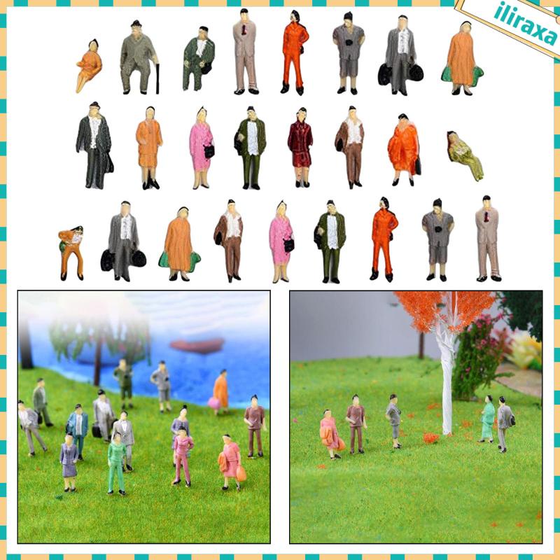 Set 25 Tượng Người Trang Trí mini 1 / 87