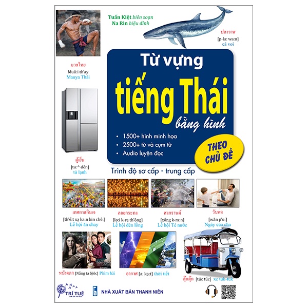 Sách Từ Vựng Tiếng Thái Bằng Hình Theo Chủ Đề - Trình Độ Sơ Cấp-Trung Cấp