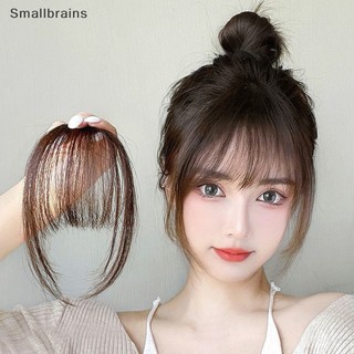 Smbr tóc mái giả vô hình kẹp tóc mái trước bằng sợi tổng hợp