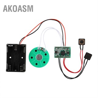 Akoasm phát lại ghi âm 60 giây cáp mô-đun thiệp chúc mừng bằng giọng nói diy mở rộng 10cm