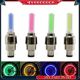Veedooca nắp van bánh xe có đèn led phát sáng độc đáo