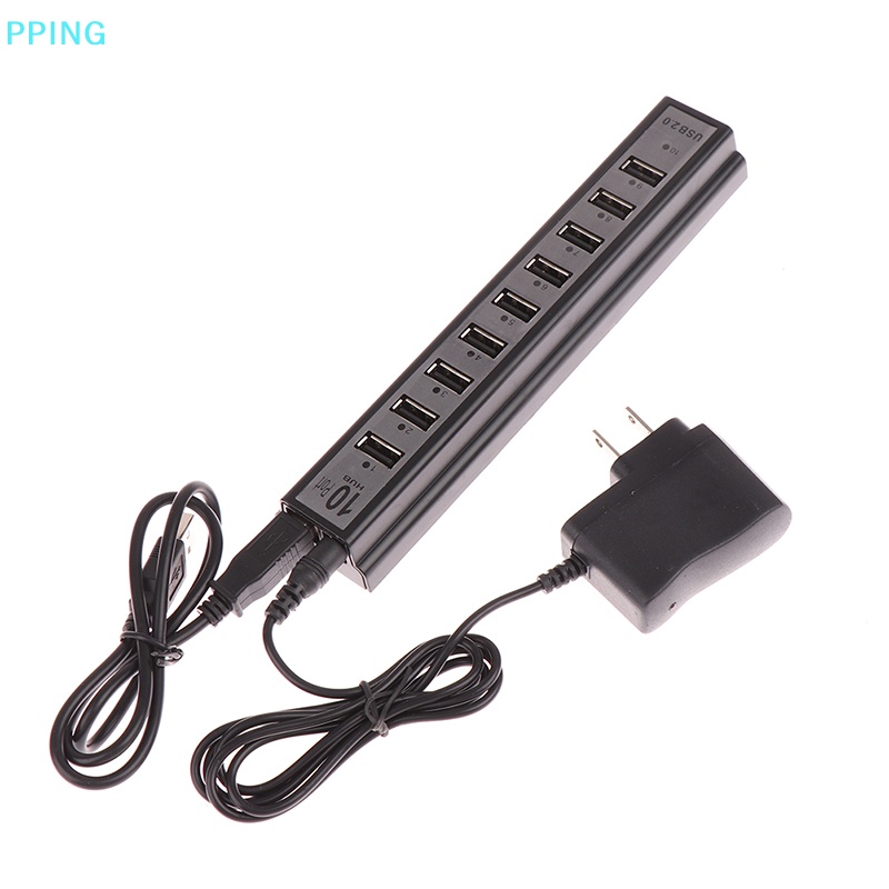 Bộ Chia 10 Cổng usb hub Tốc Độ Cao Đa Năng Cho pc laptop