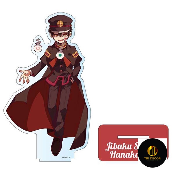 Mô hình Standee Jibaku Shounen Hanako-kun Toilet-Bound Hanako-Kun Hanako Kou Phụ kiện trang trí để b