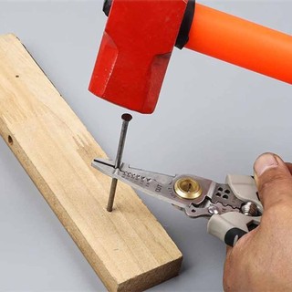 Multifunction wire cutter stripper cable crimper Electrical Stripping Crimping Plier Hand Tool
