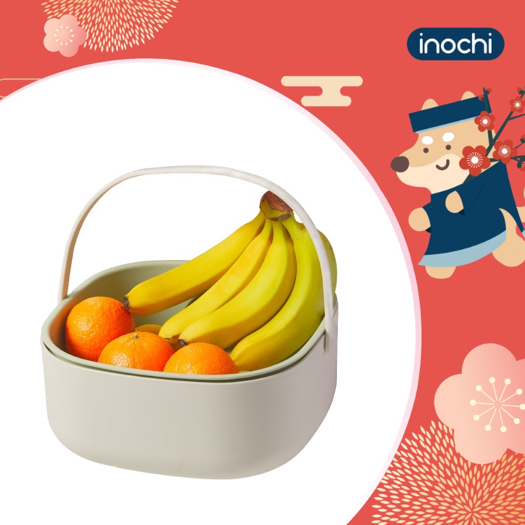 Bộ thau rổ có quai xách Inochi Yoko 27cm
