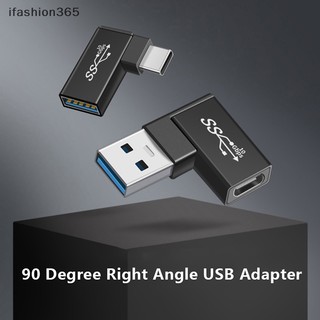 Đầu chuyển đổi otg usb 3.1 type c sang usb 3.0 10gbps type c sang usb 3.0 90 độ chuyên dụng