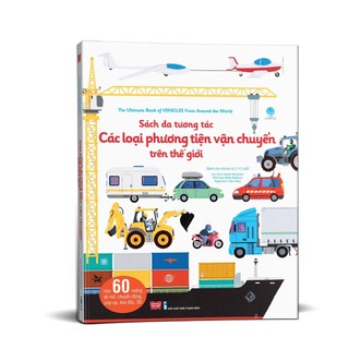 Sách đa tương tác khổng lồ lật mở – các loại phương tiện vận chuyển trên thế giới - đinh tị