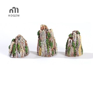 1 mô hình ngọn núi mini trang trí sân vườn