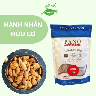 Hạnh nhân/ hạnh nhân đã tách vỏ lụa/ hạnh nhân rang/ hạnh nhân rang muối hữu cơ pano naturae đến từ tây ban nha 90g