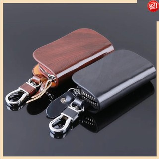 Ví Da Đựng Chìa Khóa Đa Năng Phong Cách Vintage Thời Trang